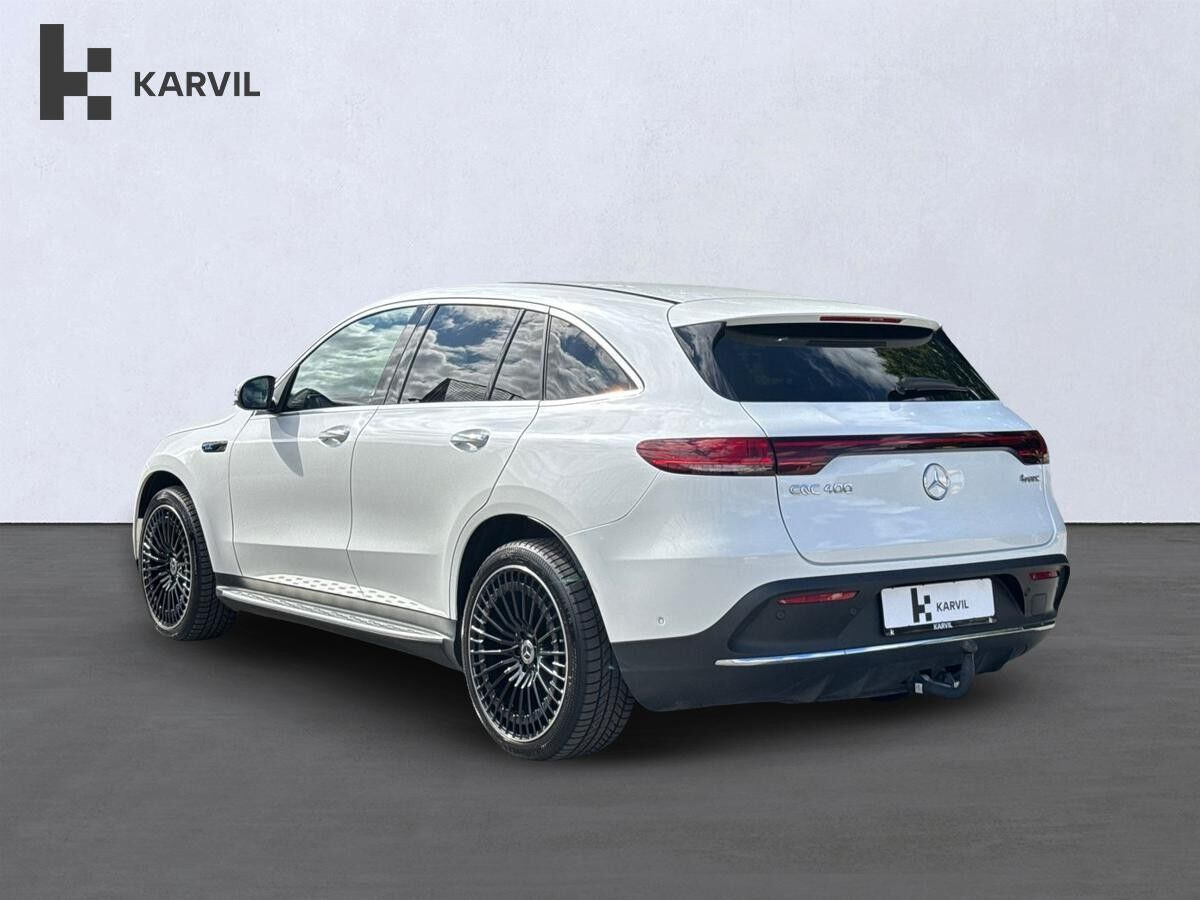 Hvid Mercedes EQC400 fra 2022