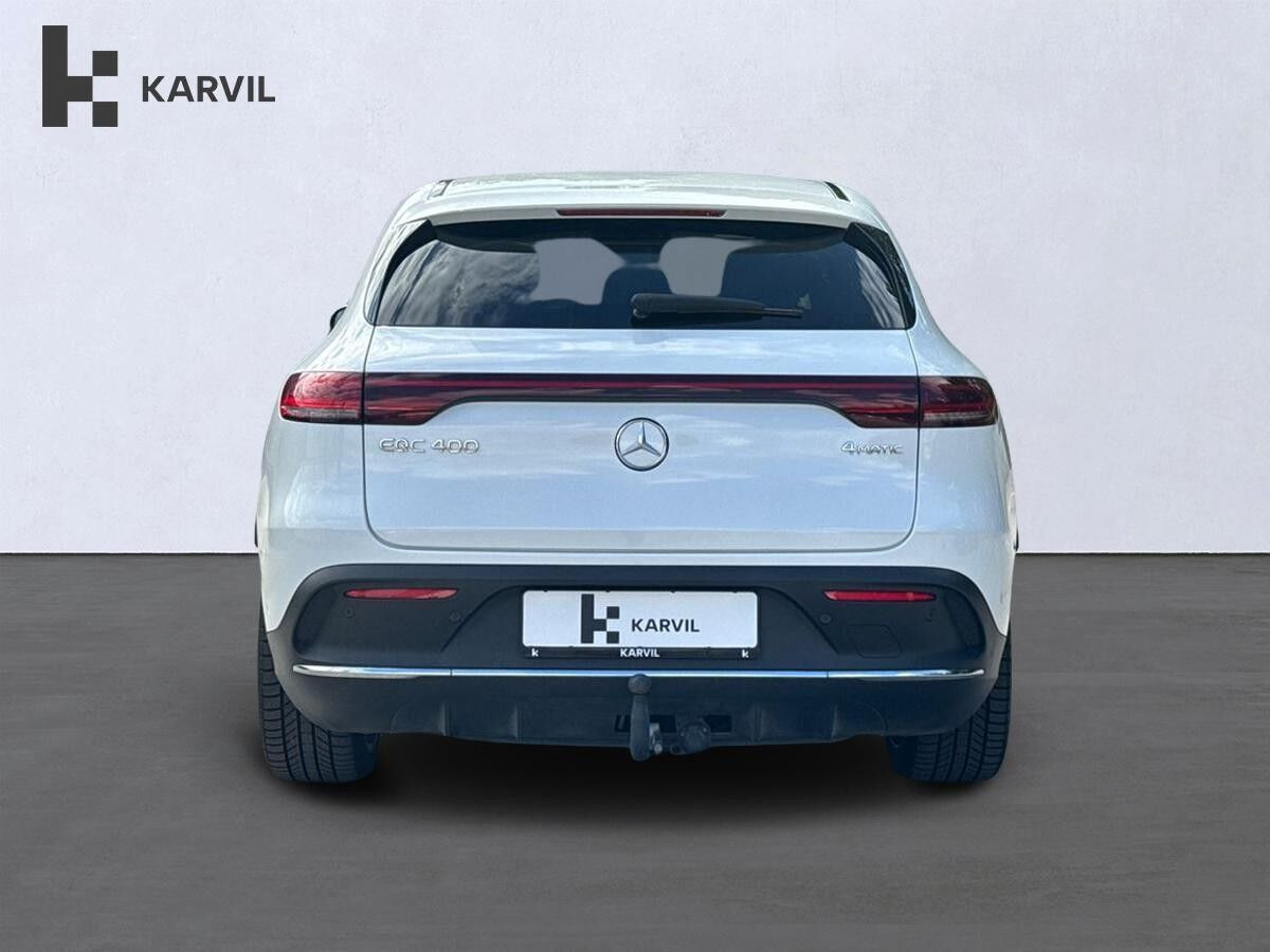 Hvid Mercedes EQC400 fra 2022