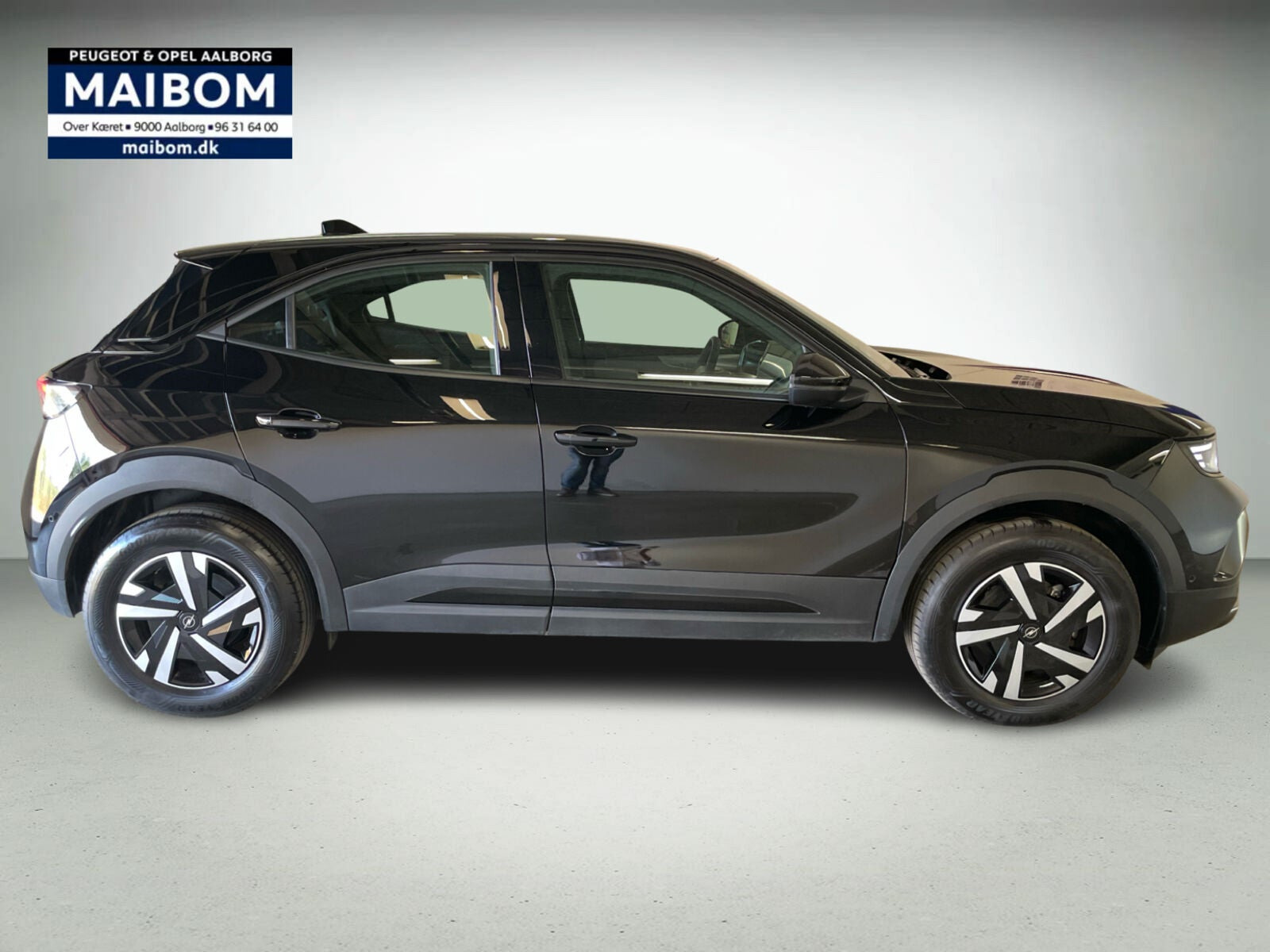 Sort Opel Mokka-e fra 2025