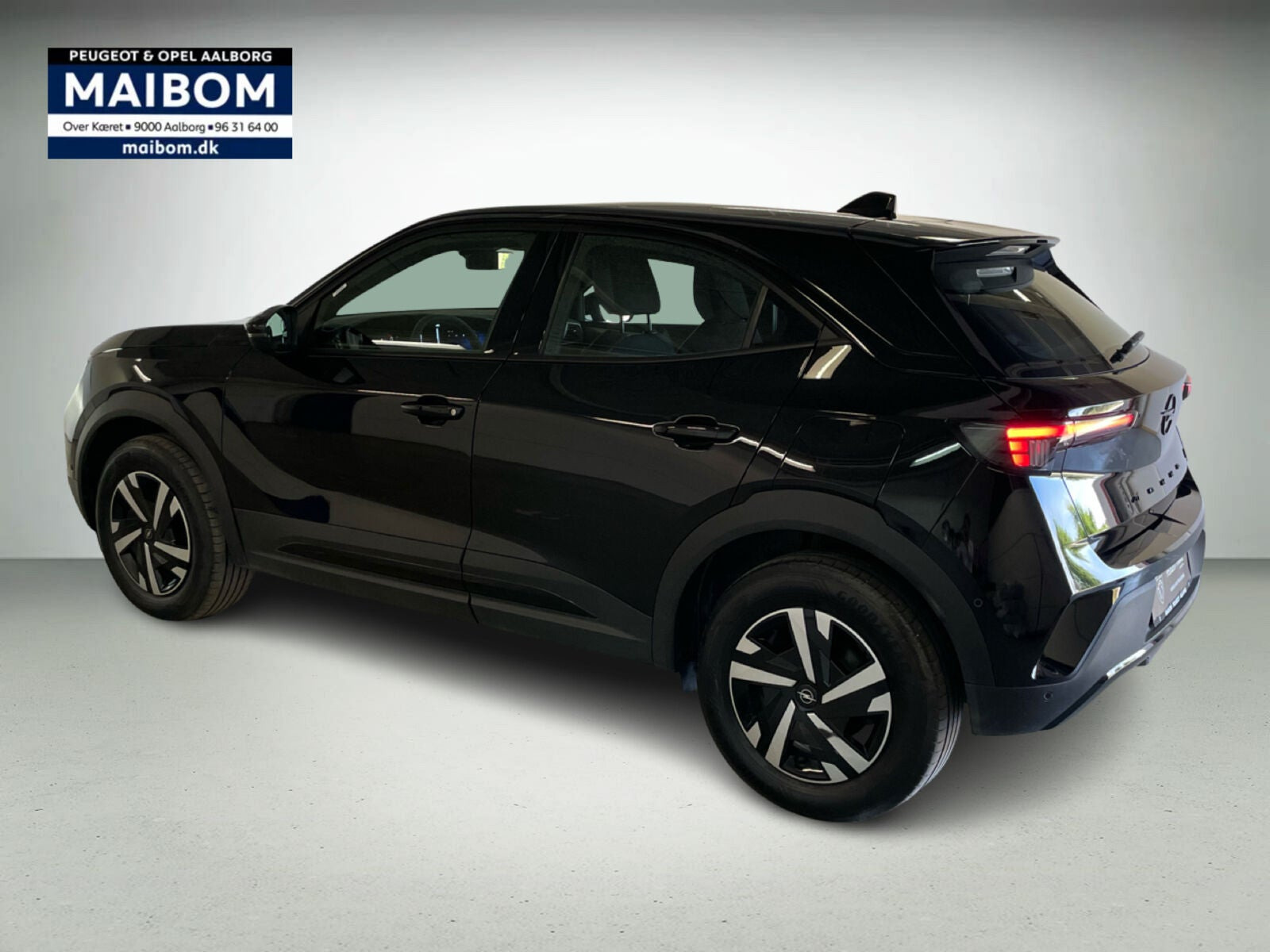 Sort Opel Mokka-e fra 2025