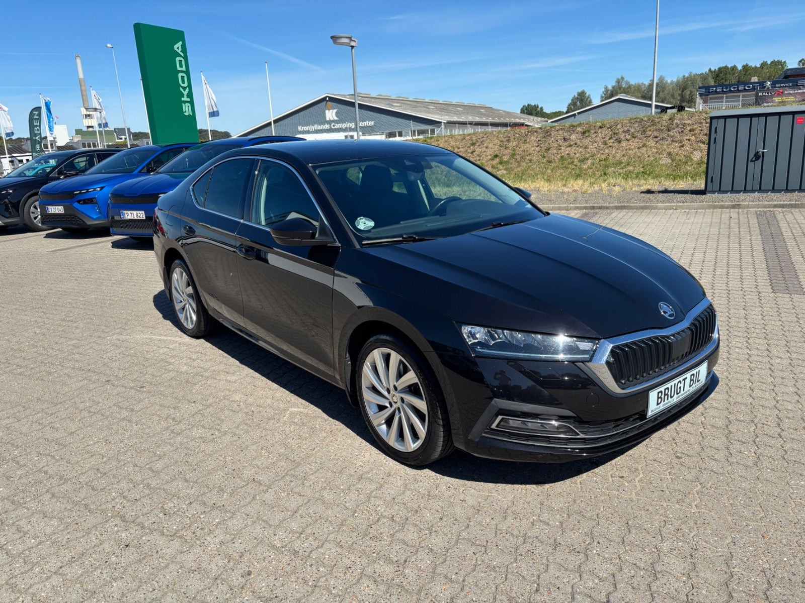 Sort Skoda Octavia fra 2022