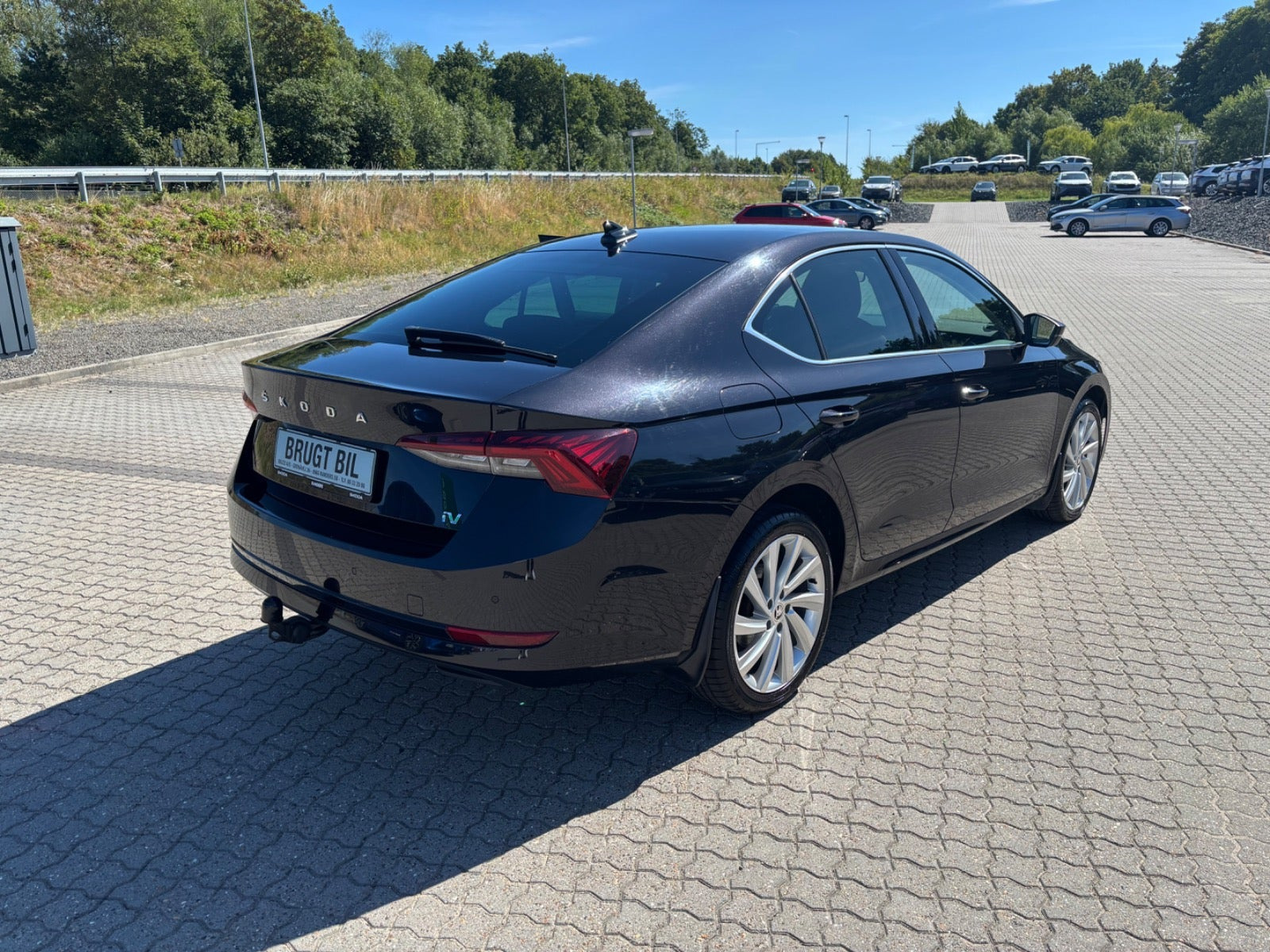Sort Skoda Octavia fra 2022