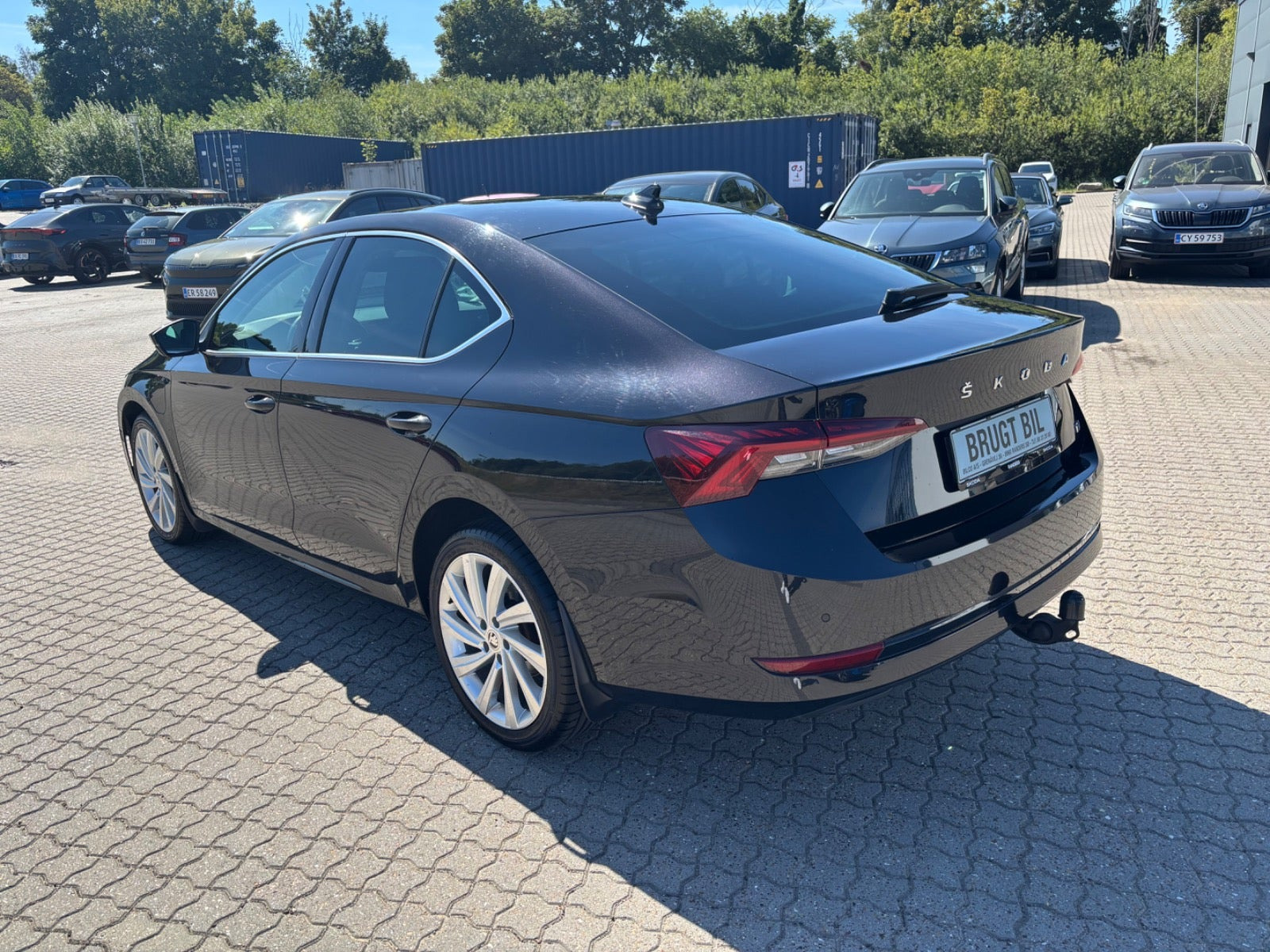 Sort Skoda Octavia fra 2022
