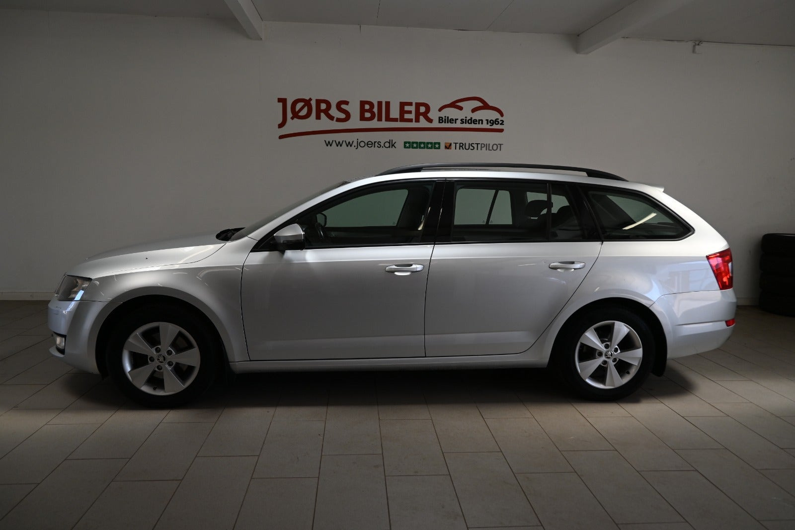 Sølv Skoda Octavia fra 2016