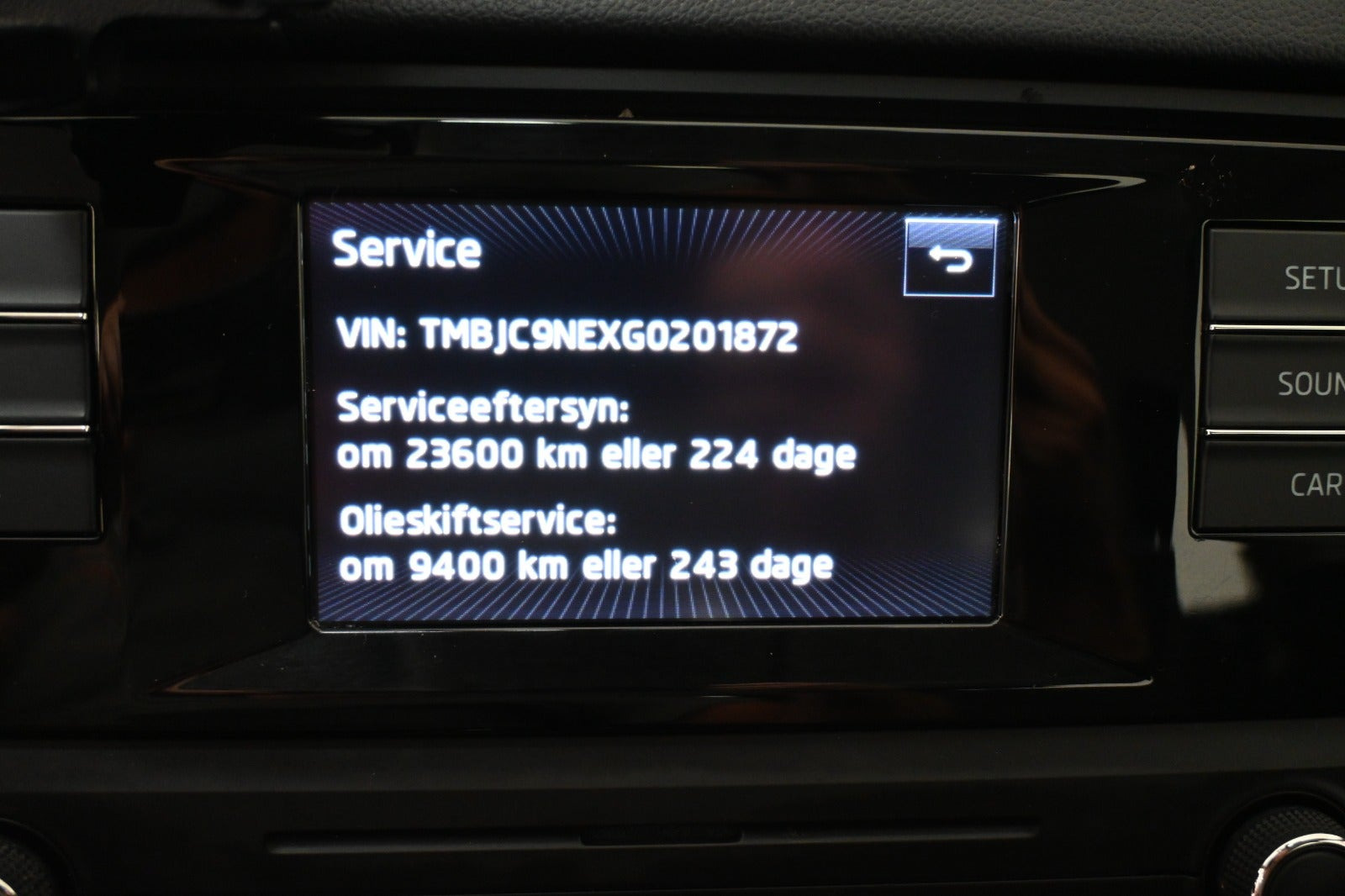 Sølv Skoda Octavia fra 2016