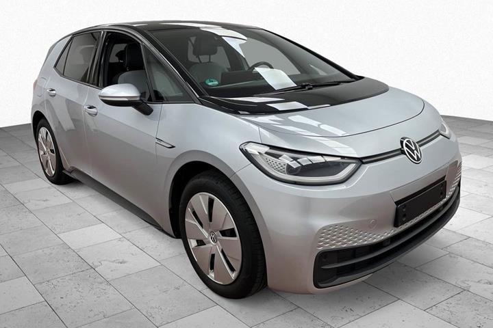 Sølv VW ID.3 fra 2021