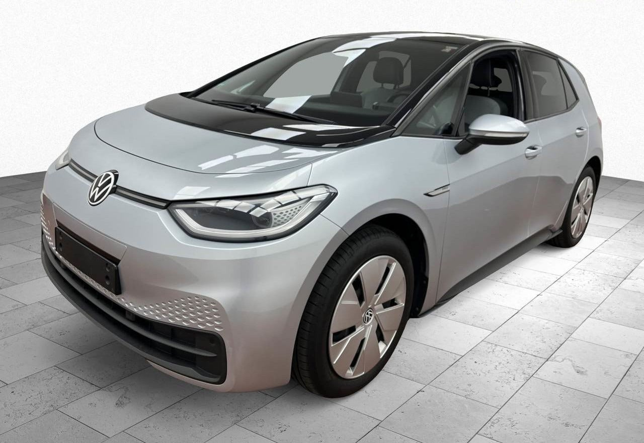 Sølv VW ID.3 fra 2021