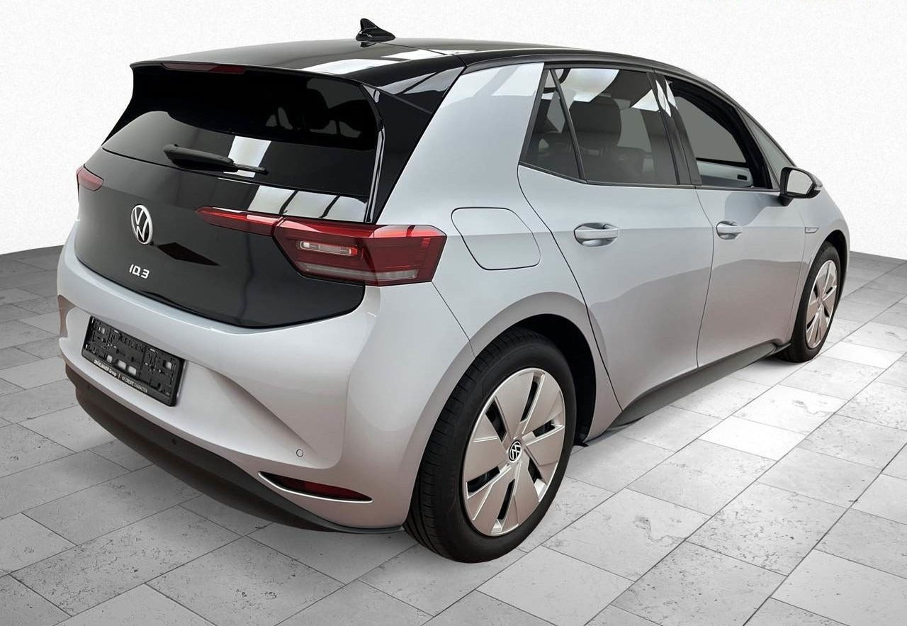 Sølv VW ID.3 fra 2021