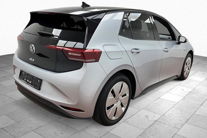 Sølv VW ID.3 fra 2021