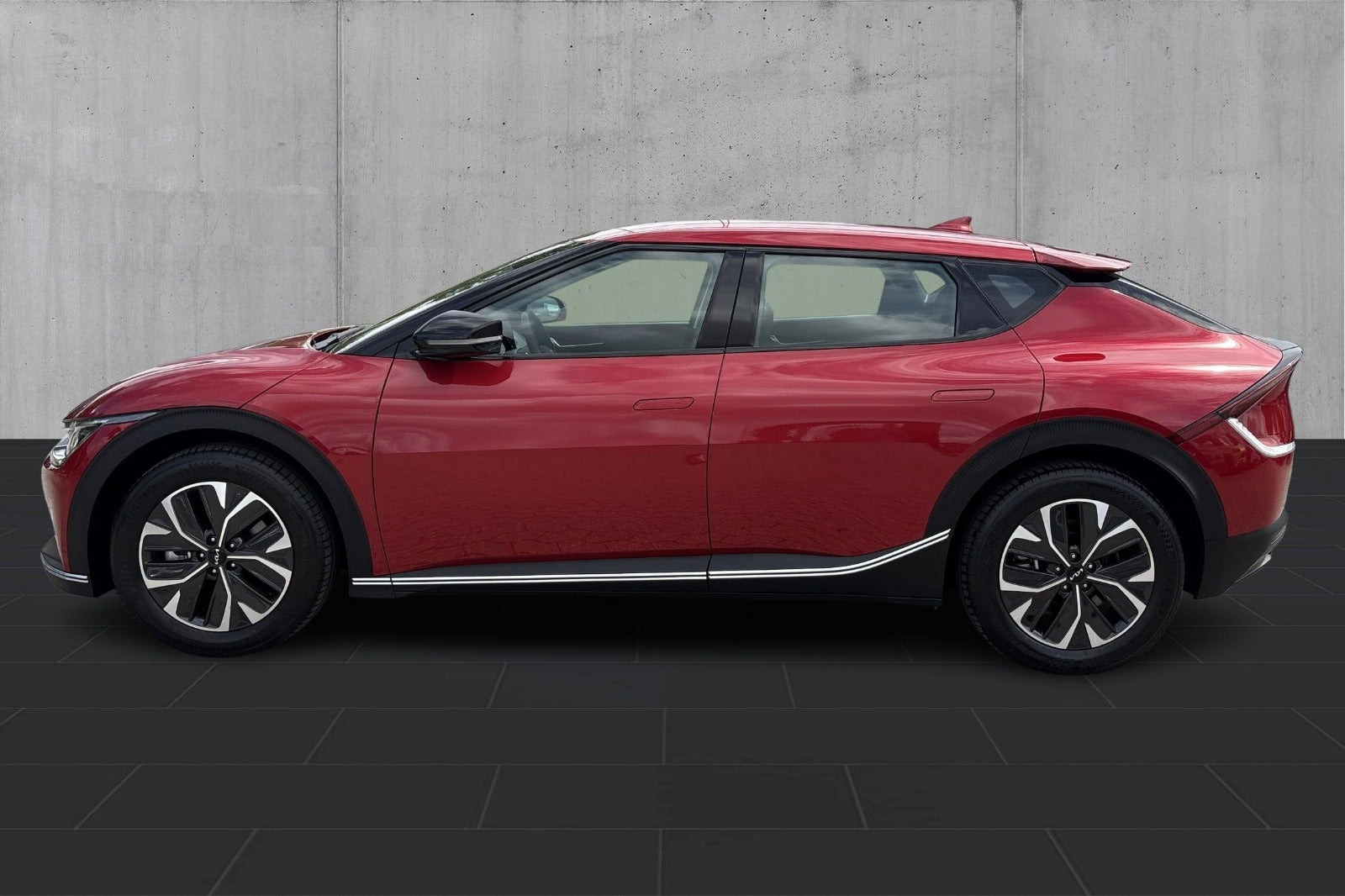 Rød Kia EV6 fra 2023