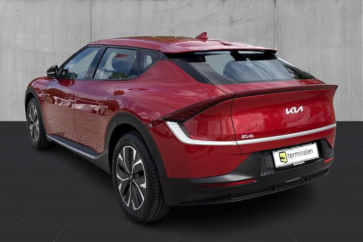 Rød Kia EV6 fra 2023