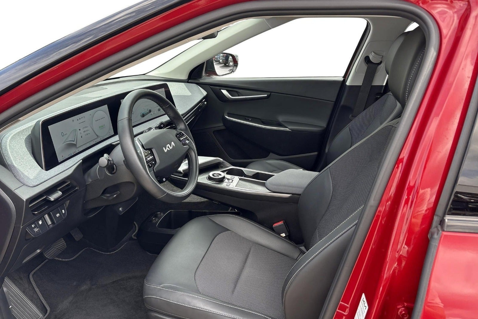 Rød Kia EV6 fra 2023