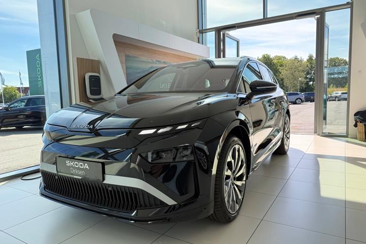 Sort Skoda Enyaq fra 2027