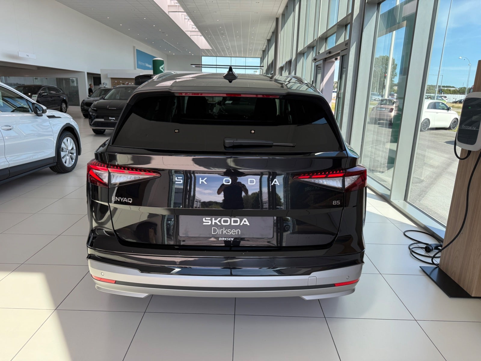 Sort Skoda Enyaq fra 2027
