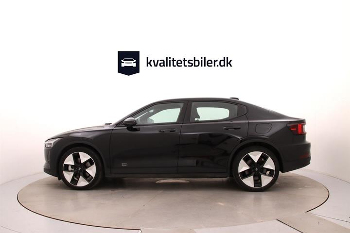 Sort Polestar 2 fra 2023