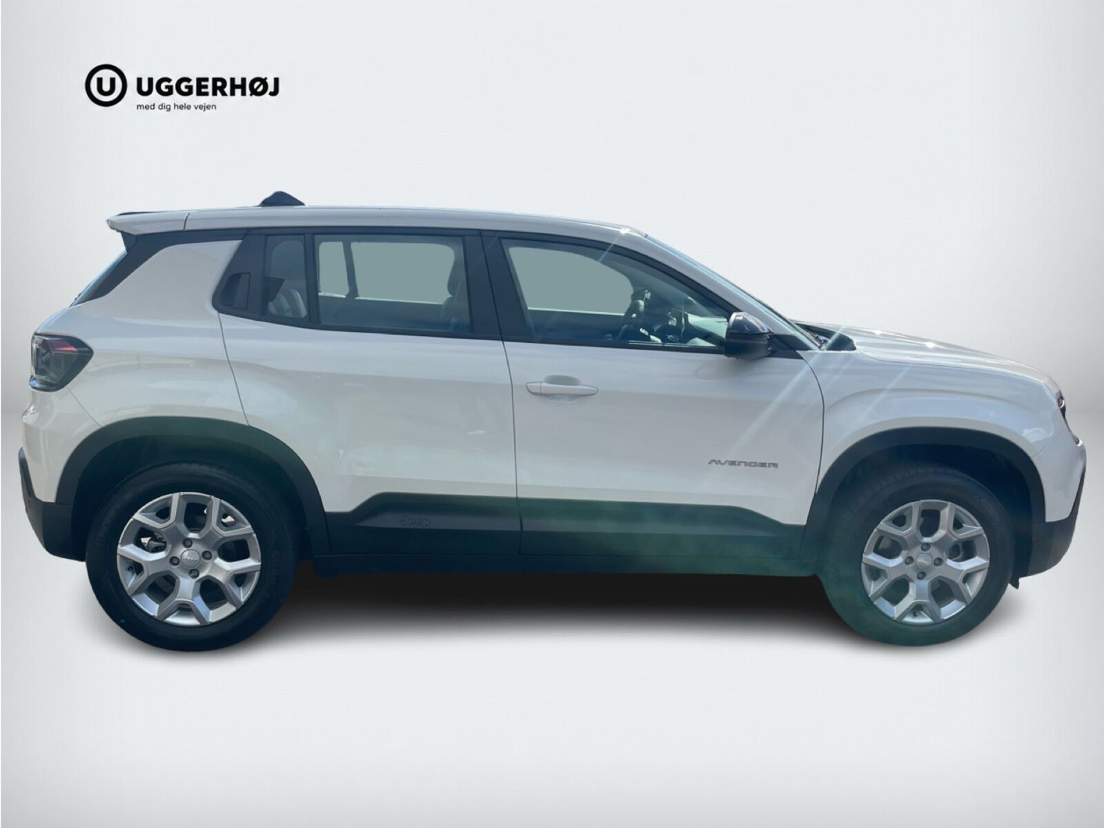 Hvid Jeep Avenger fra 2025