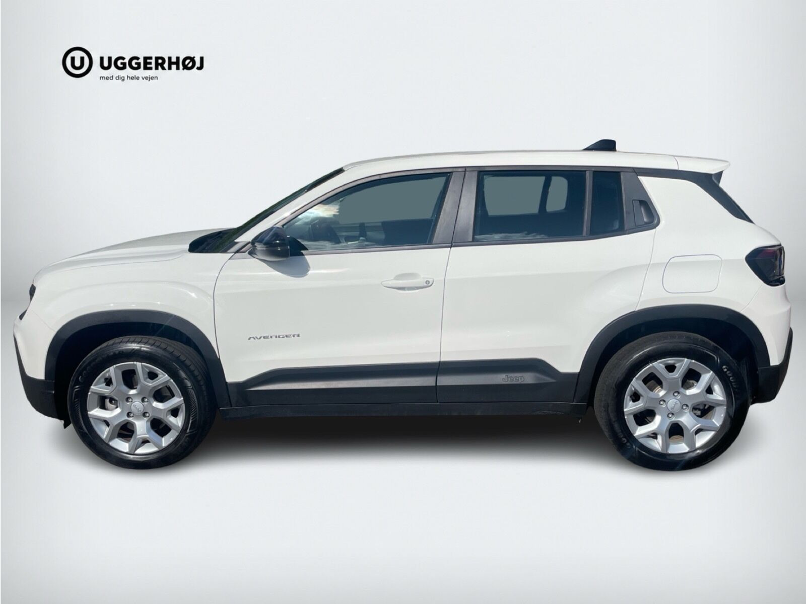Hvid Jeep Avenger fra 2025