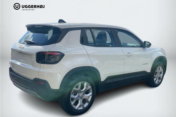 Hvid Jeep Avenger fra 2025