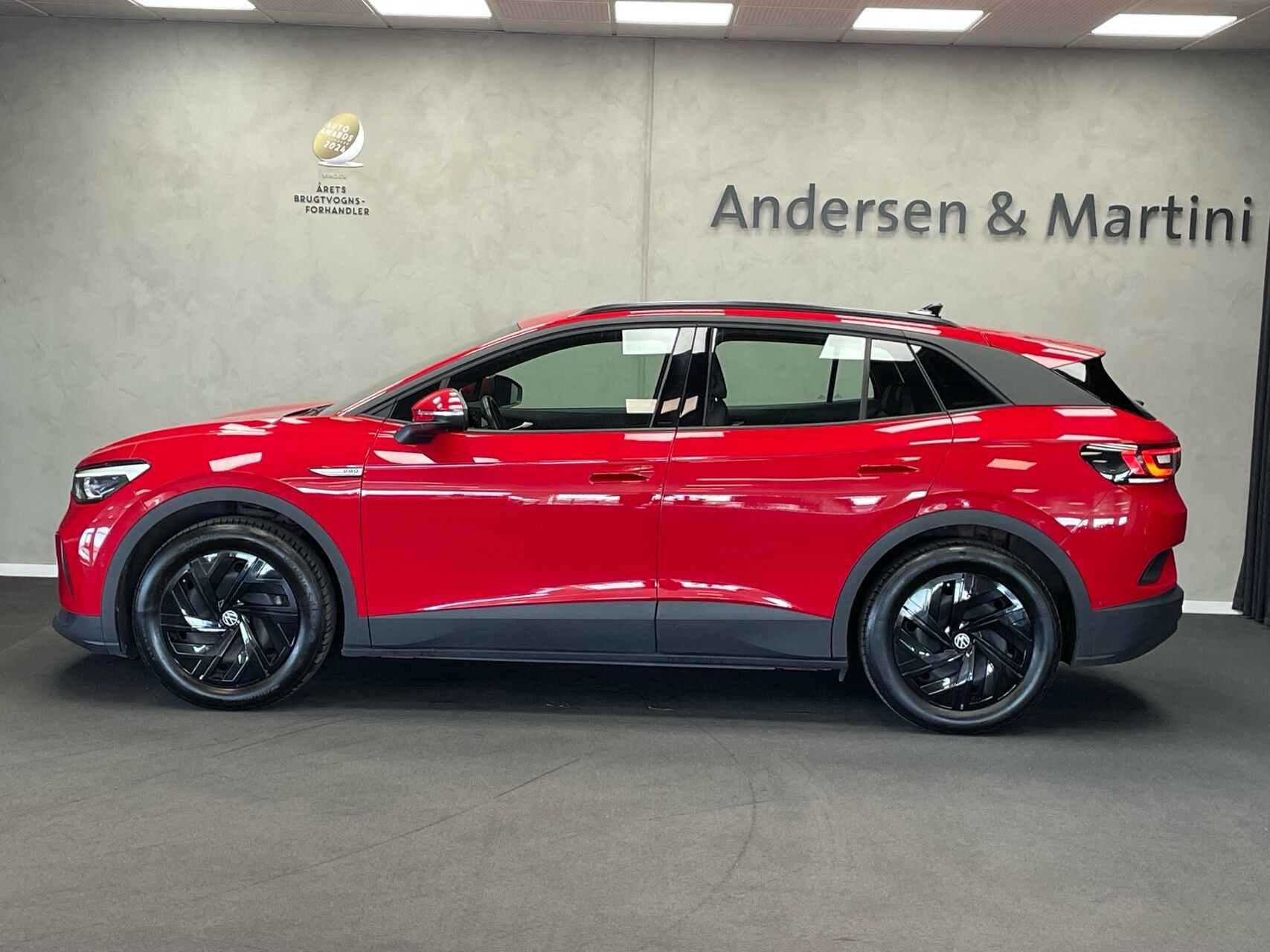 Rød VW ID.4 fra 2023