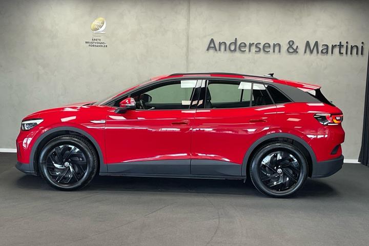 Rød VW ID.4 fra 2023