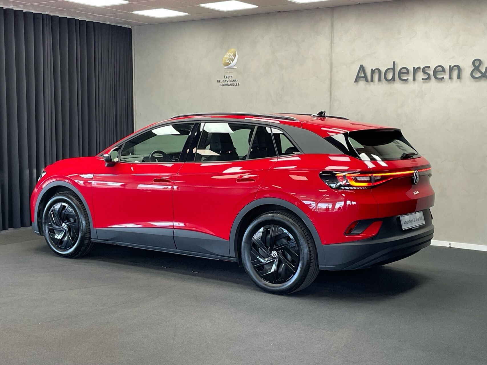 Rød VW ID.4 fra 2023