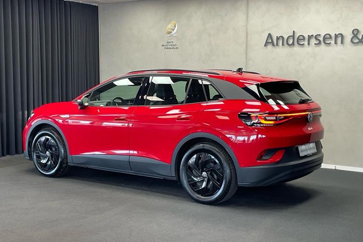 Rød VW ID.4 fra 2023
