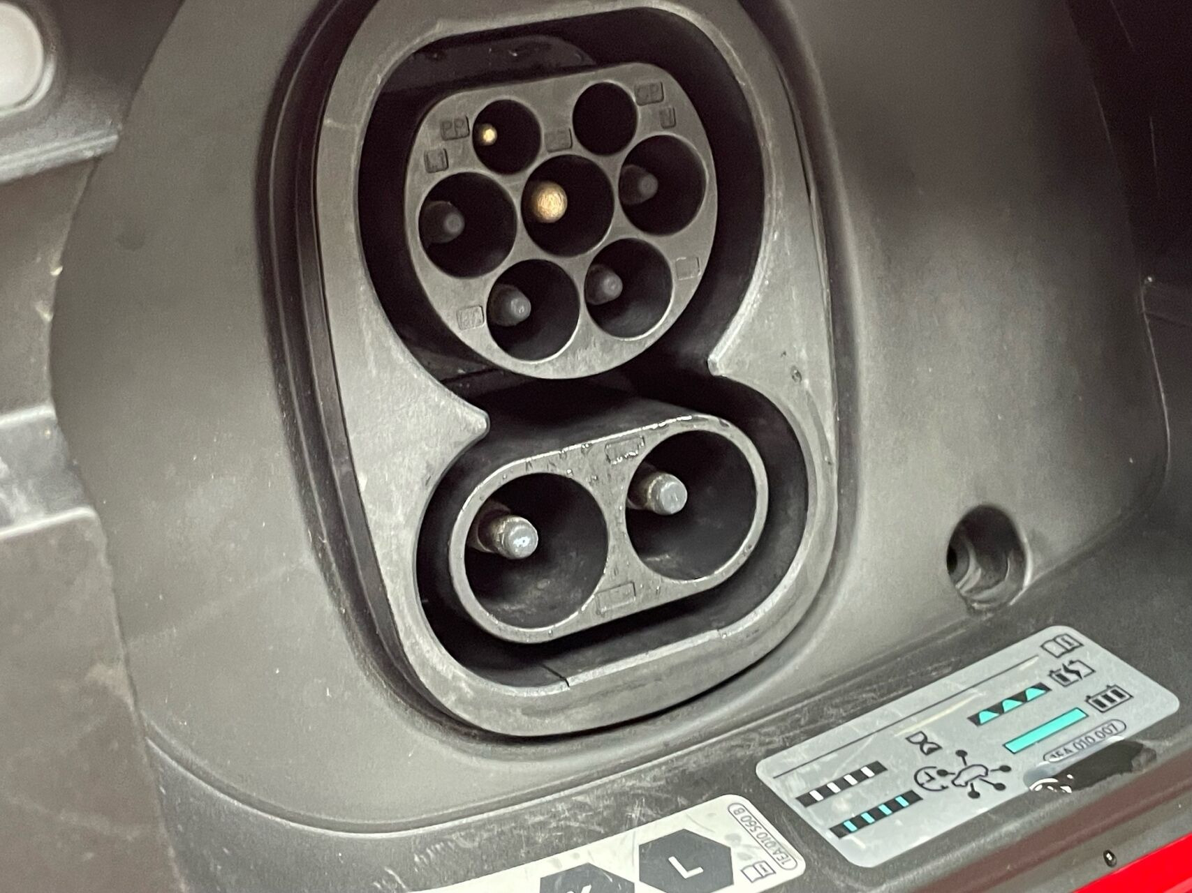 Rød VW ID.4 fra 2023