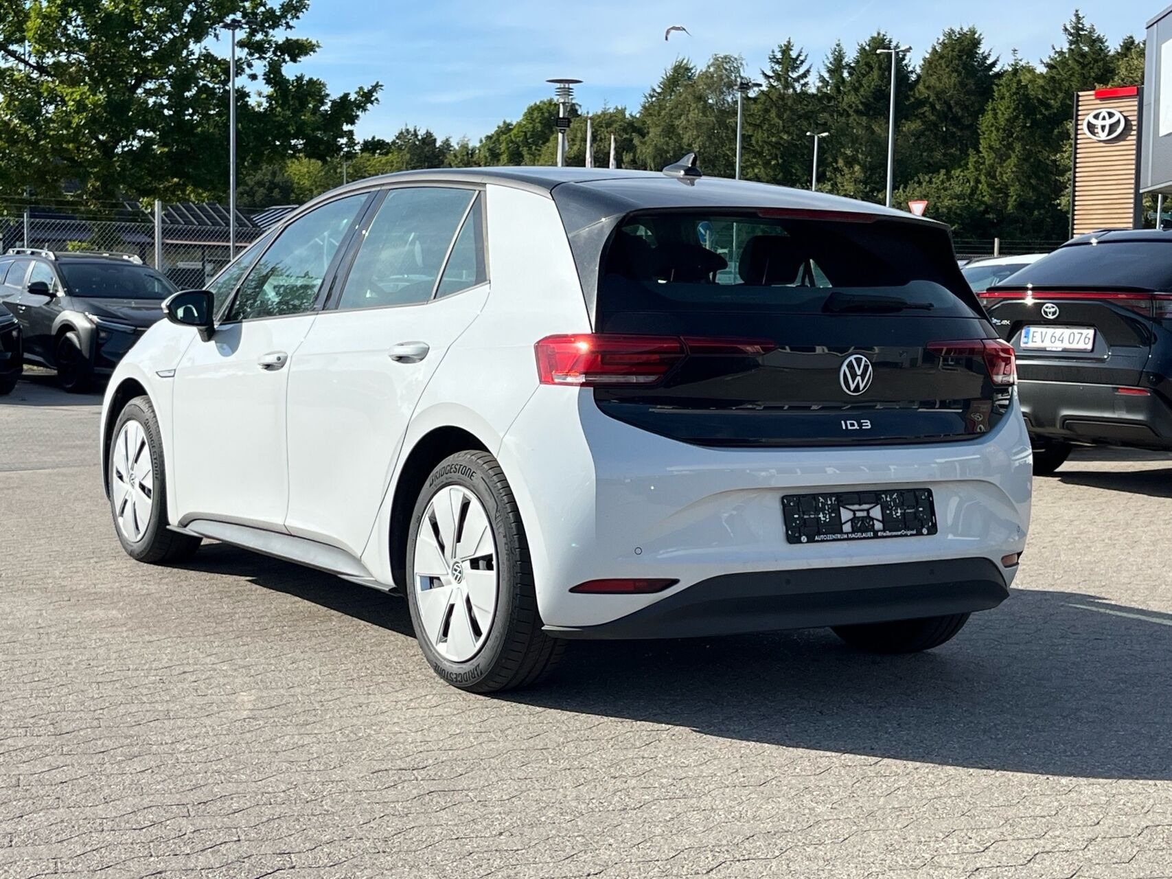Hvid VW ID.3 fra 2022
