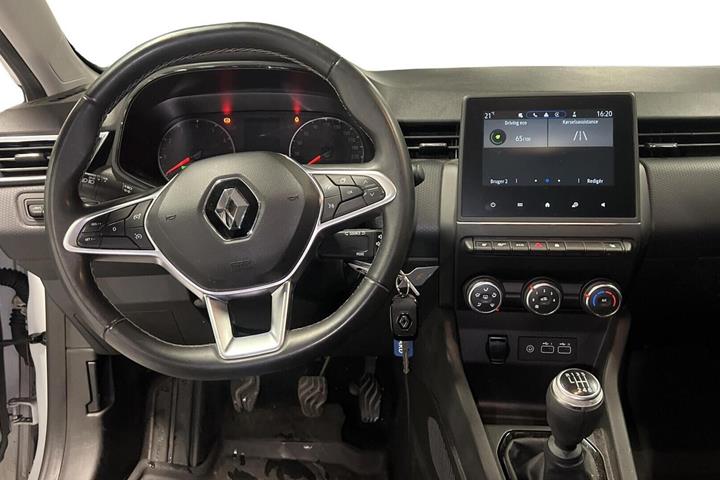 Hvid Renault Clio V fra 2023