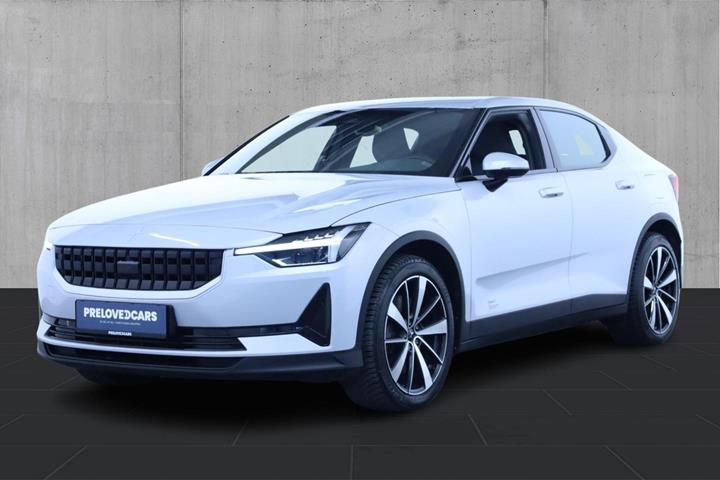 Hvid Polestar 2 fra 2023