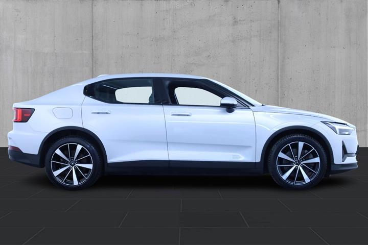Hvid Polestar 2 fra 2023