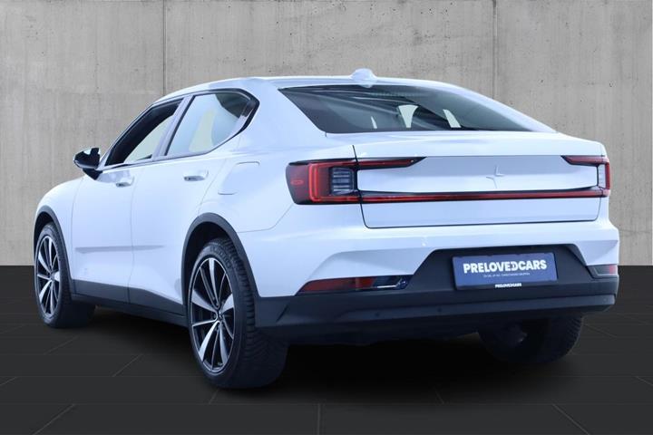 Hvid Polestar 2 fra 2023