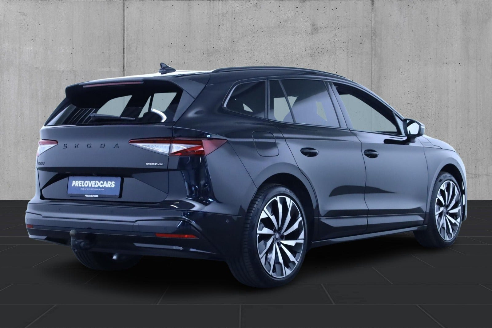 Sort Skoda Enyaq fra 2026