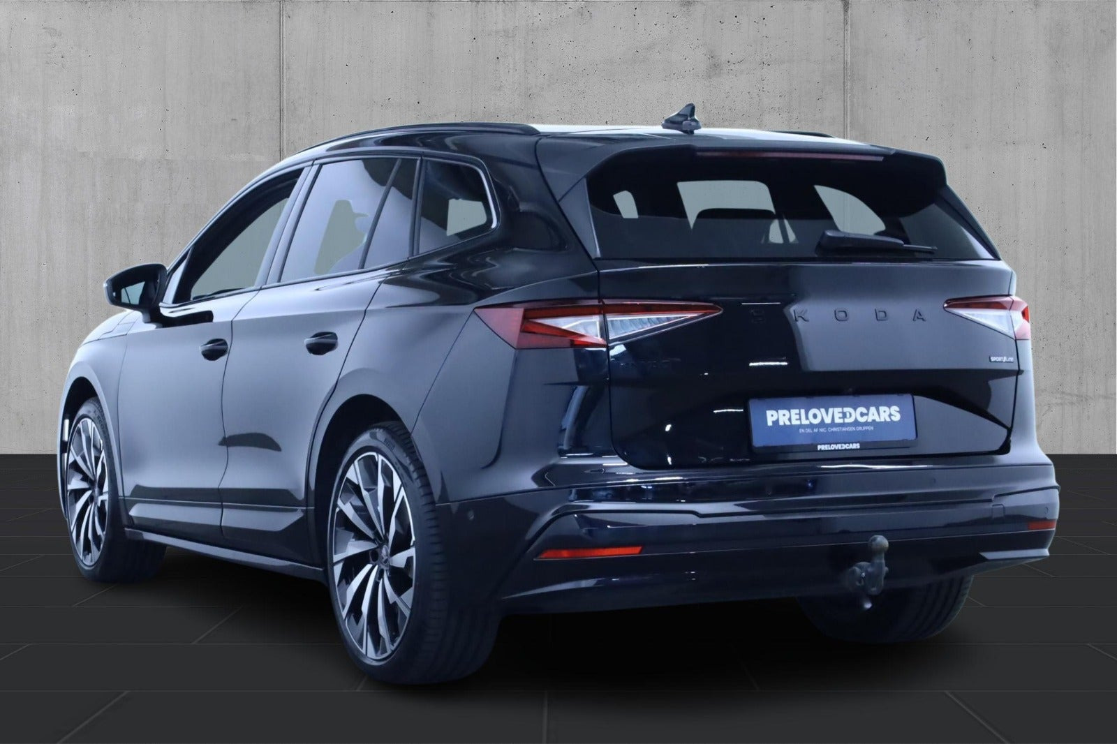 Sort Skoda Enyaq fra 2026