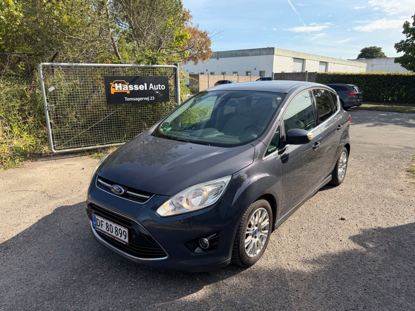 Grøn Ford C-MAX fra 2011
