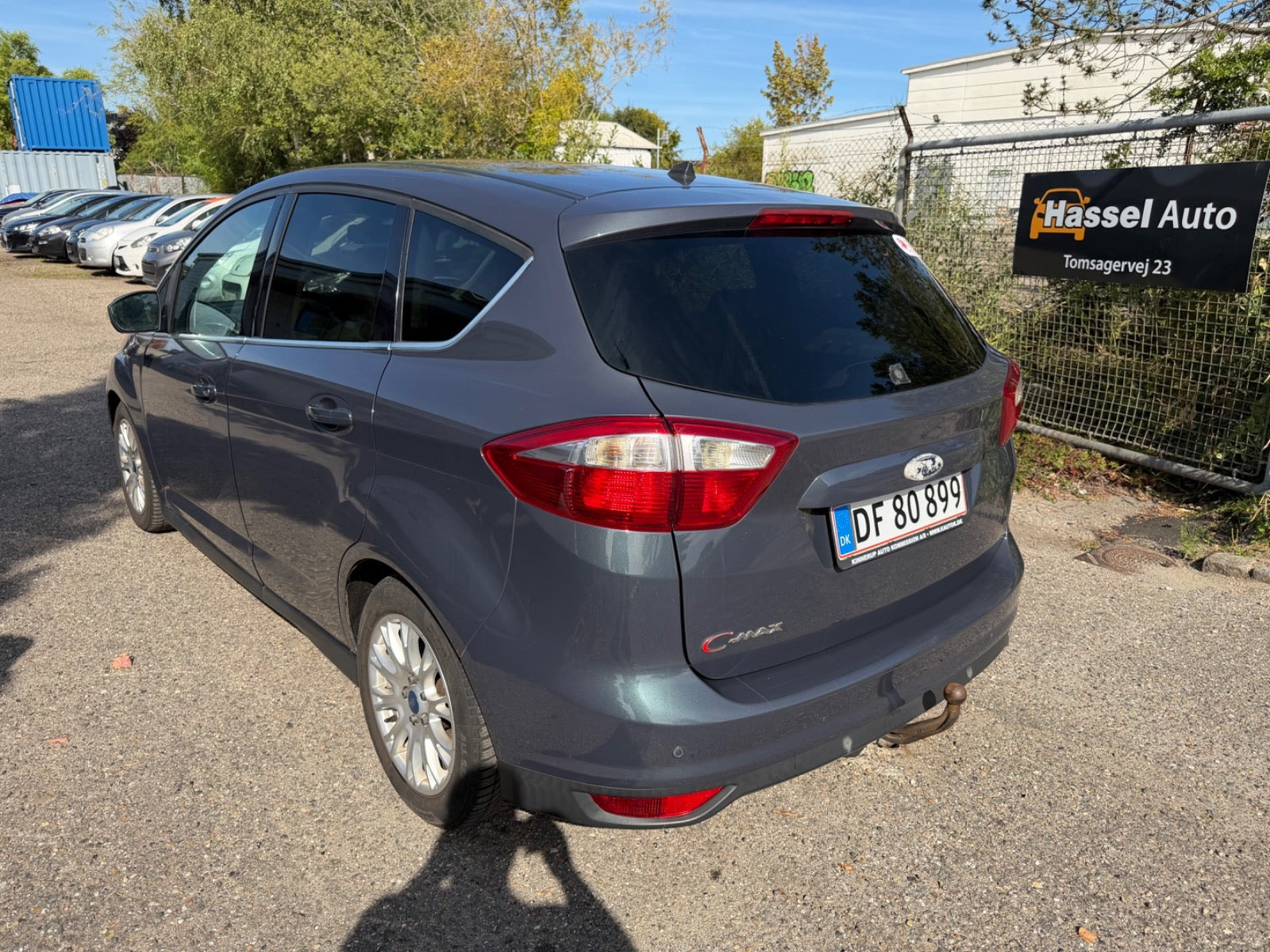 Grøn Ford C-MAX fra 2011