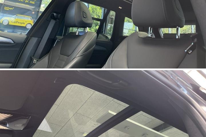 Grå BMW iX3 fra 2021