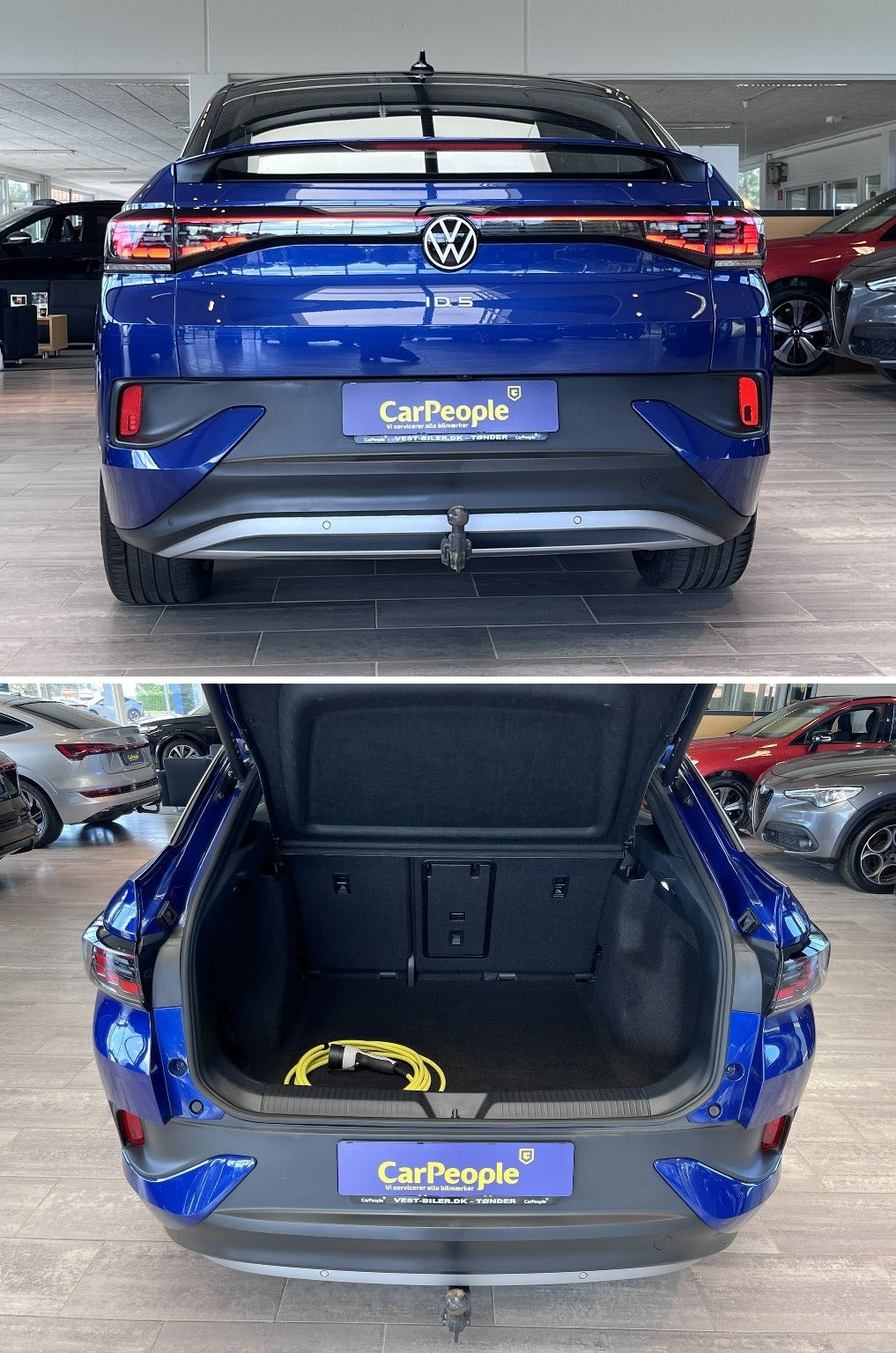 Blå VW ID.5 fra 2024