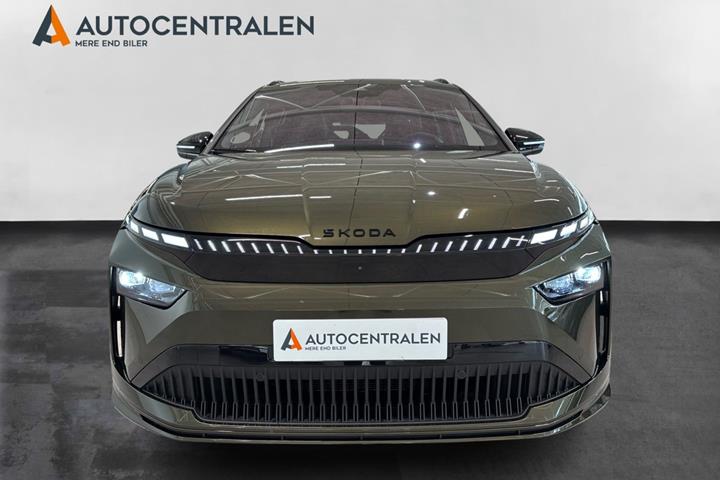 Grøn Skoda Enyaq fra 2026