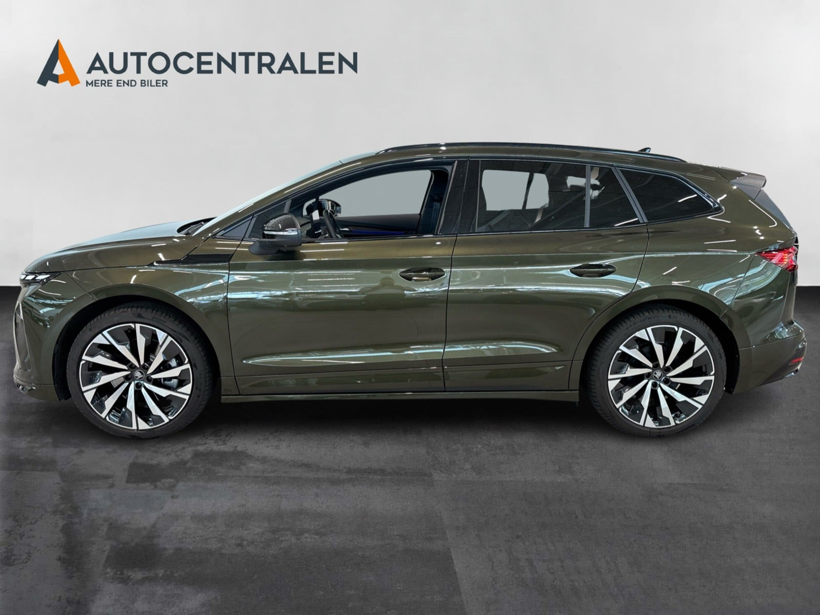 Grøn Skoda Enyaq fra 2026