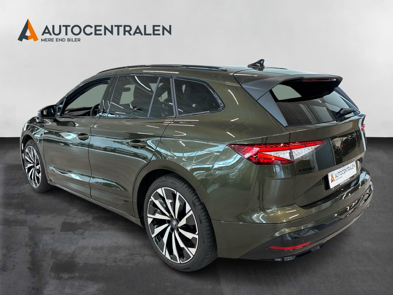 Grøn Skoda Enyaq fra 2026