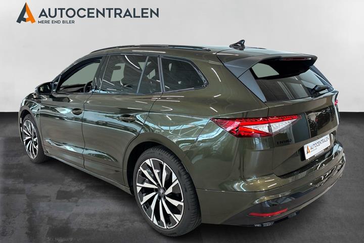 Grøn Skoda Enyaq fra 2026