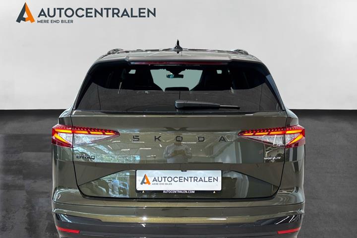 Grøn Skoda Enyaq fra 2026