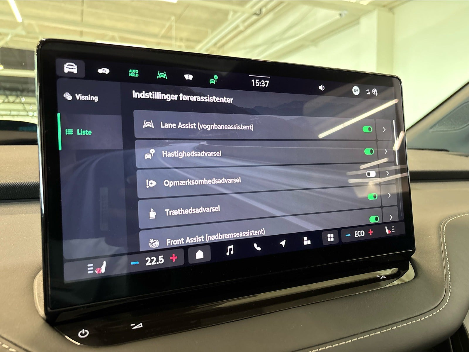 Grøn Skoda Enyaq fra 2026
