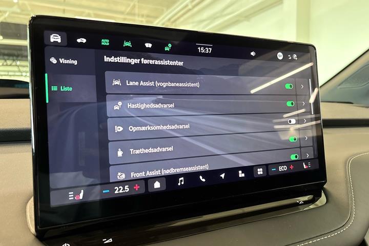 Grøn Skoda Enyaq fra 2026
