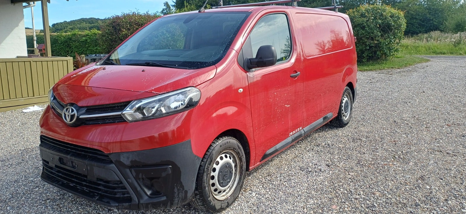 Gul Toyota ProAce fra 2020
