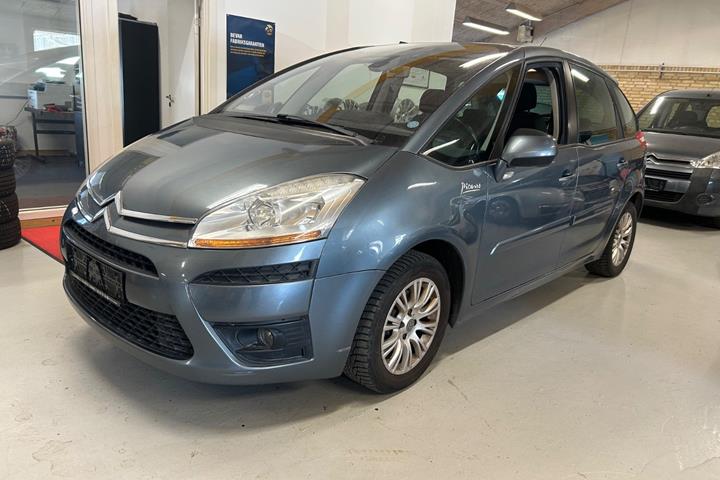 Grå Citroën C4 Picasso fra 2009 set udefra