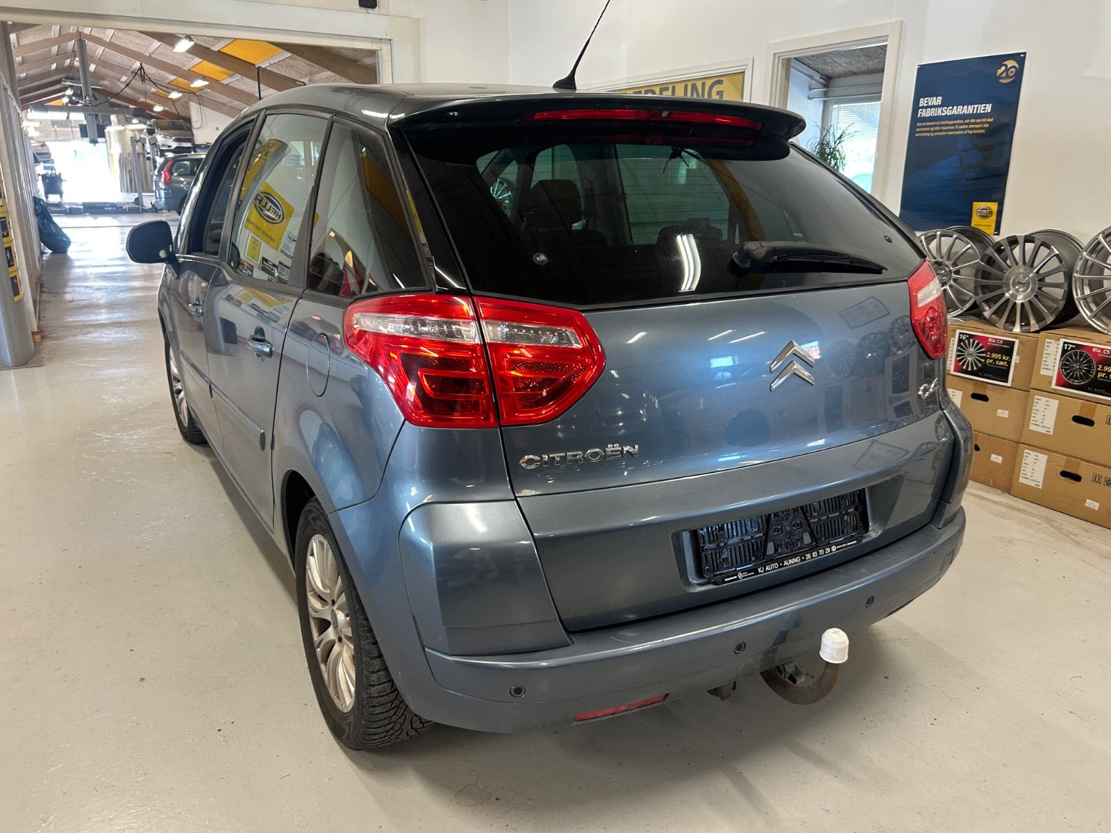 Grå Citroën C4 Picasso fra 2009