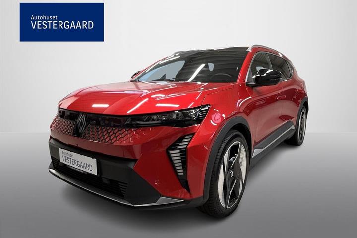 Rød Renault Scenic E-Tech fra 2026