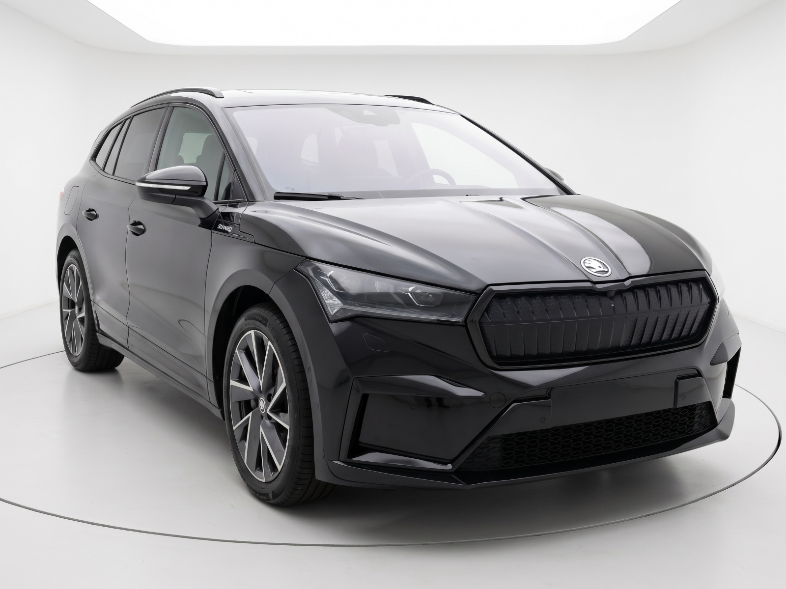 Sort Skoda Enyaq fra 2022